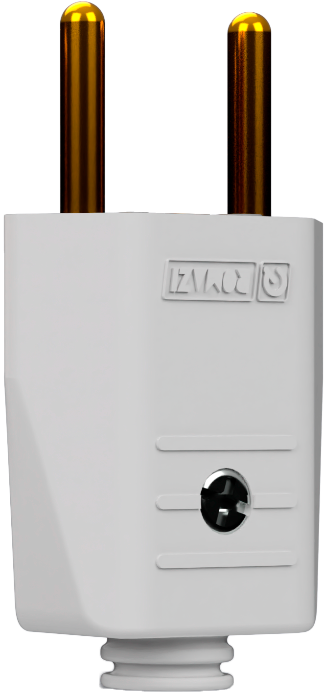 Plugue Macho 2P 10A